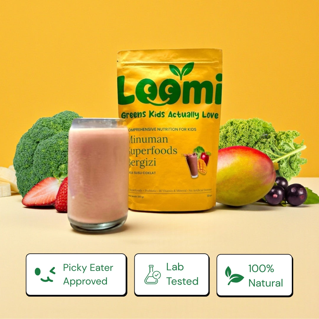 Loomi Kids Daily Greens + Superfoods